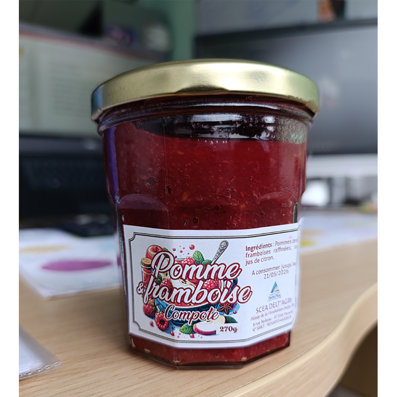 Compote Pomme-Framboise