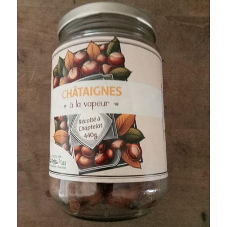 Châtaignes à la vapeur - Unité - 430g